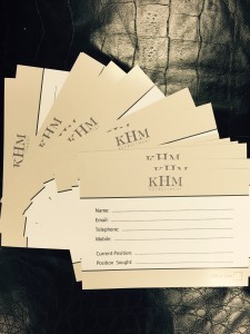 Cards for KHM Recruitment